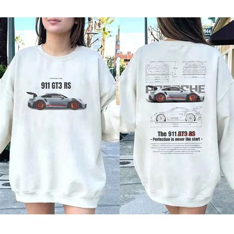 Porsche Gt Rs Aesthetic Tshirt Etsy