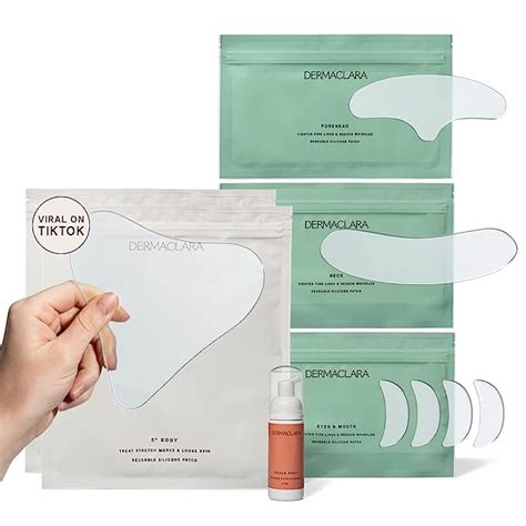 Dermaclara Cheek To Cheek Bundle Multi Size Reusable Medical Grade Silicone