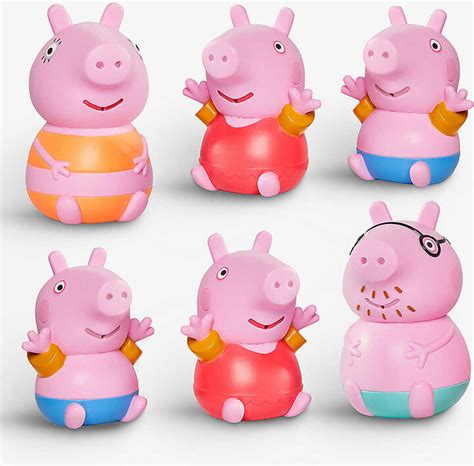 Peppa Pig Peppa Family bath water squirters set of three - ShopStyle Children's Dolls