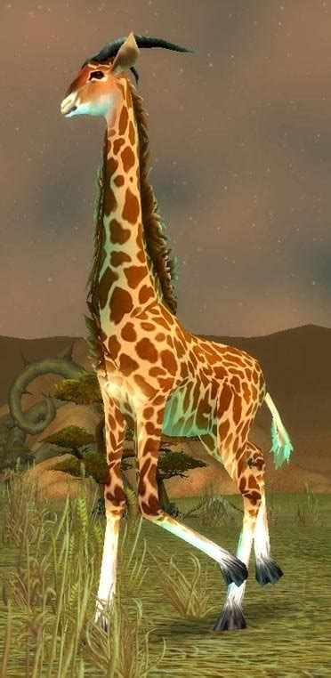 Wandering Barrens Giraffe Npc Classic World Of Warcraft