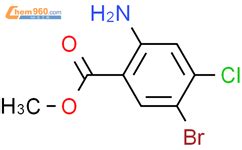 2 氨基 5 溴 4 氯苯甲酸甲酯 Methyl 2 amino 5 bromo 4 chlorobenzoate 765211 09 4