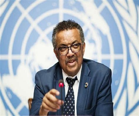 WHO chief Tedros Adhanom Ghebreyesus, contact of a Covid-19 positive ...