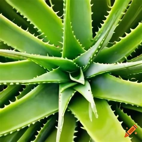 Aloe Vera Plant At Ultra High Quality Resolution On Craiyon