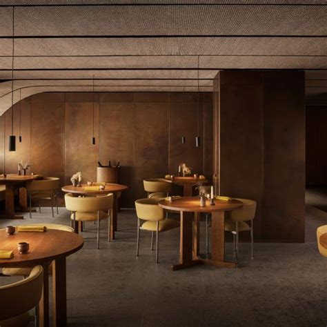 David Thulstrup Decorates Ikoyi Restaurant With Copper Walls And Curved