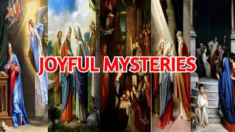 The Holy Rosary Joyful Mysteries Mondays And Saturdays Youtube