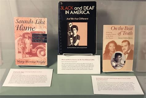 New Exhibit Black Deaf Americans History Culture And Education