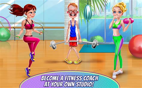 Fitness Girl Dance And Play At The Gym Uk Appstore For