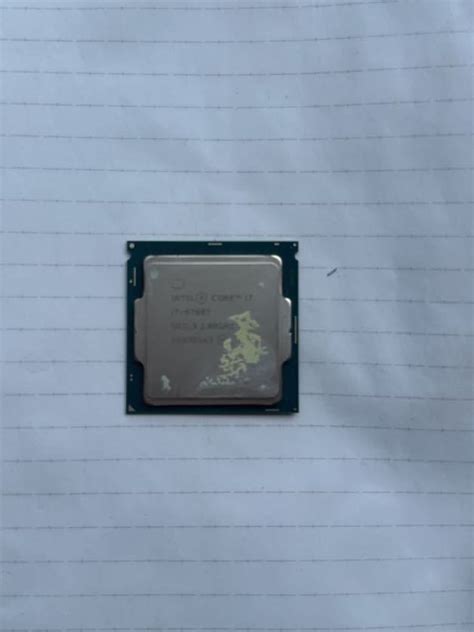 Yahooオークション Intel Cpu Core I7 6700t わ2