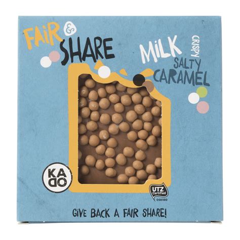 Fair Share Chocolade Milk Caramel Seasalt 65 G Xenos