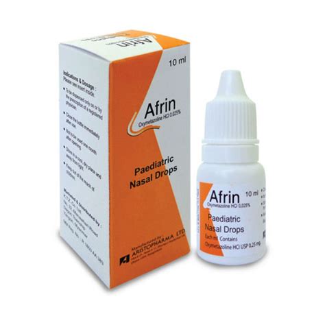 Afrin Nasal Drops 005 Uses Dosage Buy Now Online Epharma