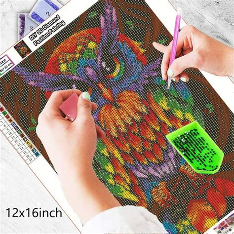 Diy 5d Diamond Art Kit Lxmsja Diy 5d Painting With Square Diamonds