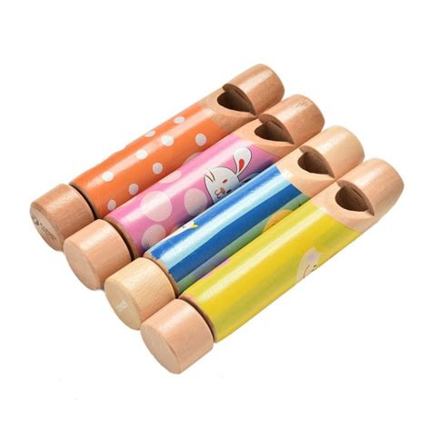 Natural Wooden Ribbed Tube Sound Instrument Squoodles Ltd