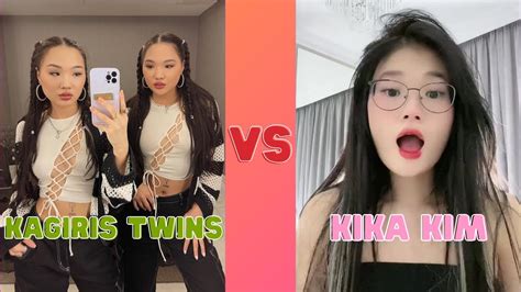 New Kagiris Twins Vs Kika Kim YouTube