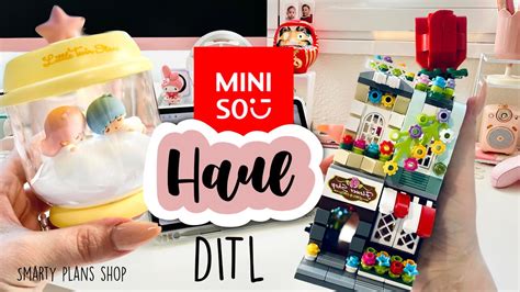 Haul Miniso Pasa La Tarde Conmigo Nos Vamos De Compras Diatl