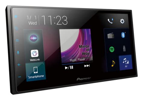 Pioneer Dmhz Bt Capacitive Touch Screen Multimedia Player With Apple