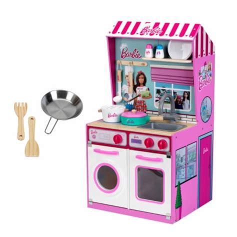 Theo Klein 2 In 1 Barbie Kitchendollhouse And Epic Chef Wooden Kitchen