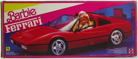 Mattel 3136 Scale 16 Ferrari 328 Gts Barbie Red