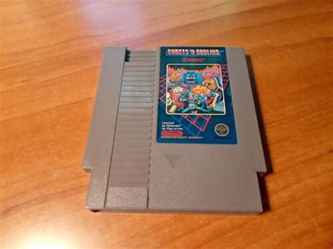 Ghosts N Goblins Nintendo Entertainment System NES 1986 5 Screw