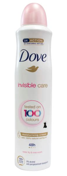 Dove Anti Perspirant Deodorant Invisible Care 6 X 250ml Syncare