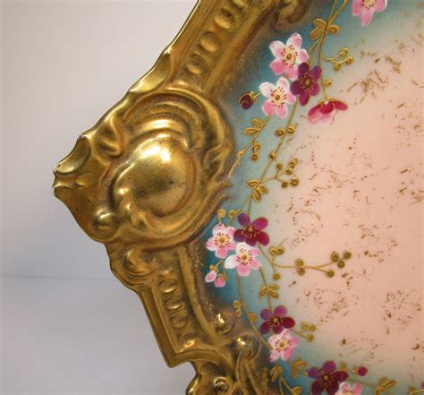 Limoges Mavaleix Granger Porcelain Cabinet Plate 1890 1915 Etsy