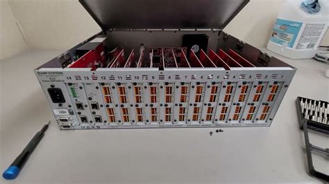 Looking Inside A Biamp Systems Tesira Server Io Teardown Youtube