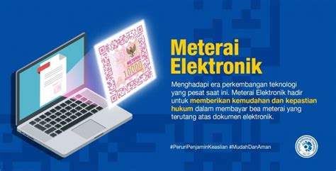 Perbedaan Fungsi E Meterai Dan Meterai Tempel Ini Penjelasannya