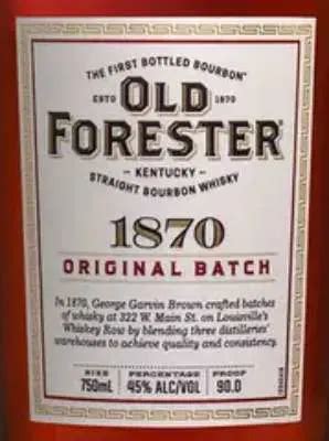 Old Forester 1870 Original Batch Review: (Everything to know!)