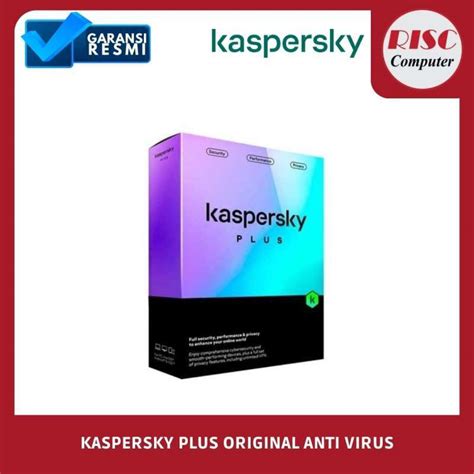 Jual Kaspersky Plus Anti Virus Original Di Seller Risc Computer