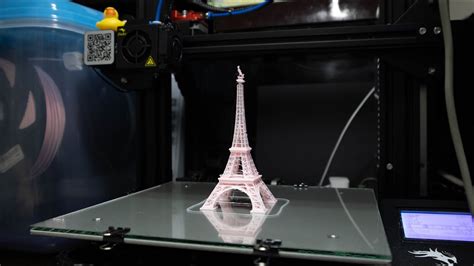 D Printed Eiffel Tower Timelapse Youtube