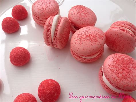 Macarons à la fraise Tagada Les Gourmandises de Némo