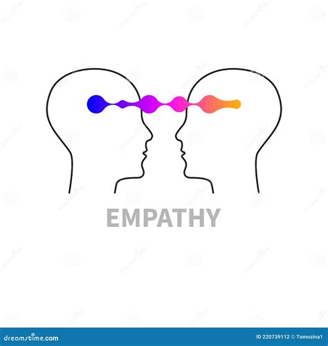 Understanding And Empathy Logo Communication Icon Stock Vector