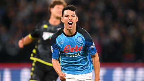 Napoli Empoli Hirving Lozano Piotr Zielinski Goals See Luciano