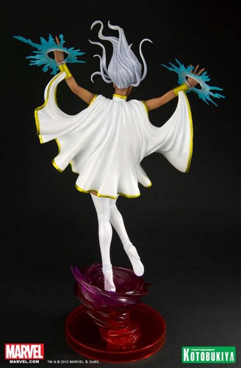 Storm Bishoujo Statue White Costume Sdcc 2012 Exclusive Bishoujo