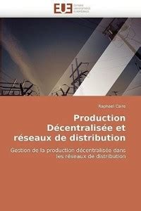 Production D Centralis E Et R Seaux De Distribution Buy Production D