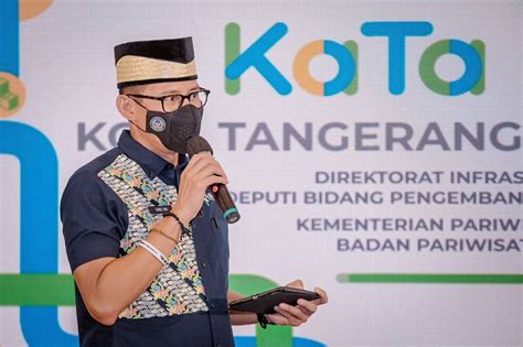 SIARAN PERS Menparekraf Dorong Pelaku Kriya Tangsel Banten Kembangkan