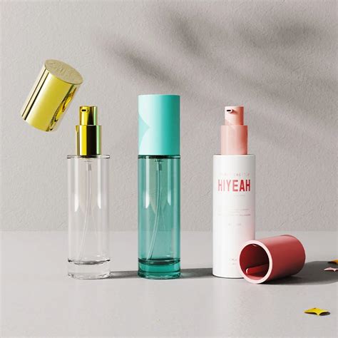 High Quality Cosmetic Packaging Clear Small Lotion Pump Bottle Ml