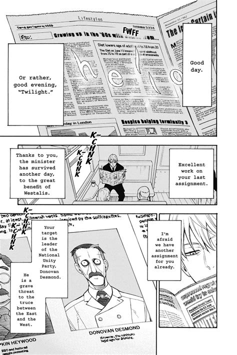 Read the latest Chapters of Spy x family Manga Online