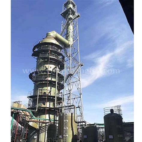 Frp Purification Tower Frp Acid Mist Purification Tower Fiberglass Acid