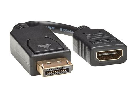 Tripp Lite DisplayPort to HDMI Adapter Converter 1080p M/F DP to HDMI ...