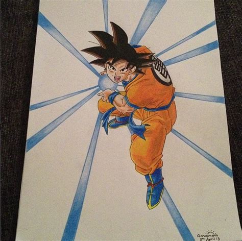 Goku - Kamehameha - Dragonball Z by pandapopx on DeviantArt