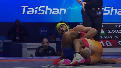 World Wrestling Championships 2022 Bajrang Punia Wins Bronze Medal