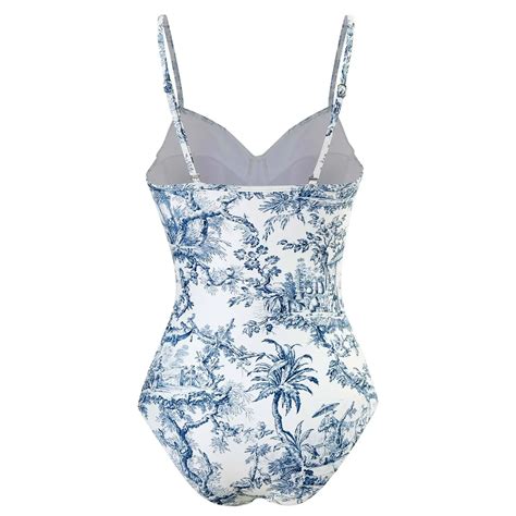 Shop Our Cikini One Piece Swimsuit Vintage Printed Bikini