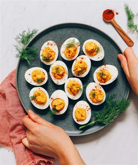 Mayo Free Deviled Eggs Punchfork