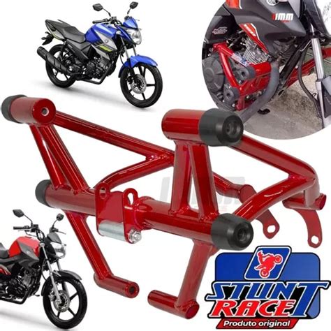 Protetor Street Cage Fazer 150 Slider Gaiola Stunt Race Fz15