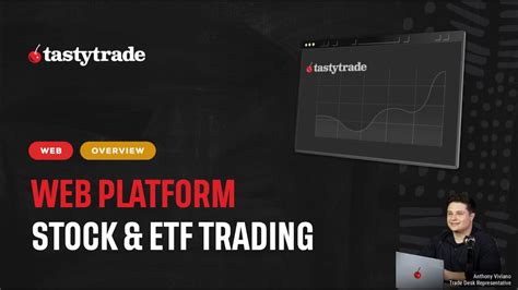 Stock ETF Trading Tastytrade Web Platform Live Demo YouTube