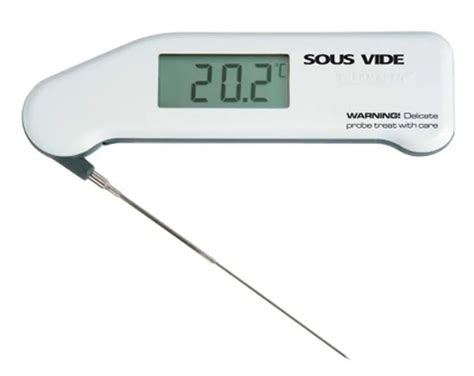 Thermometer With Foldable Fine Probe