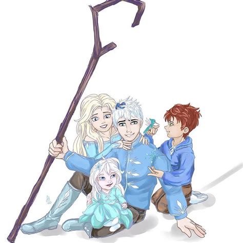 Anniina on Instagram: “Family Frost. I always wanted to draw a Jelsa ...