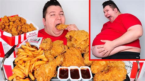 How Much Kfc Chicken Will Make Me 400 Pounds Youtube