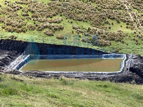 Proyecto Reservorios Con Geomembrana Para Cosecha De Agua En Los