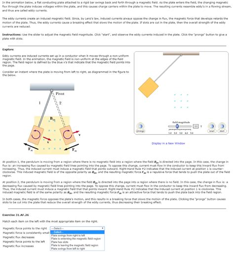 Solved In the animation below, a flat conducting plate | Chegg.com